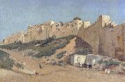 Alphonse Asselbergs The Casbah of Algiers oil on canvas